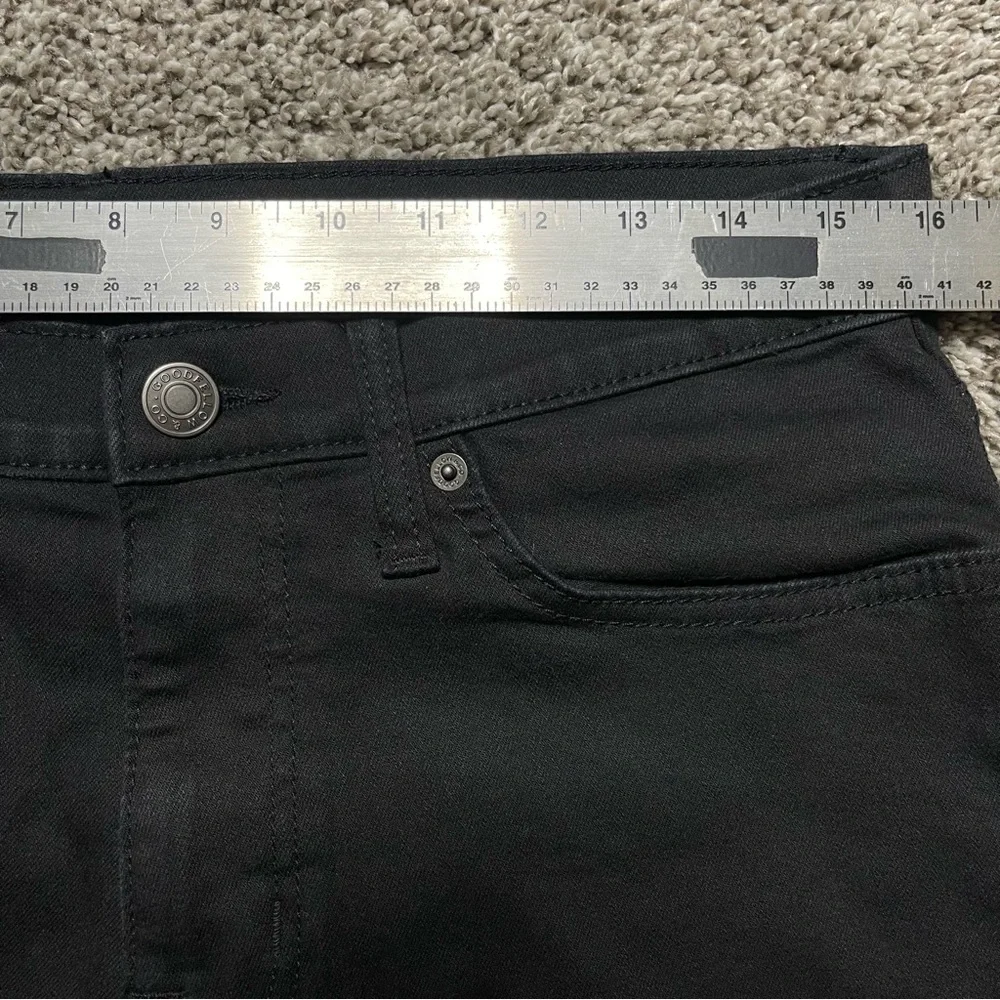 Goodfellow & Co Total Flex Straight Fit Black Stretch Pants 32x32